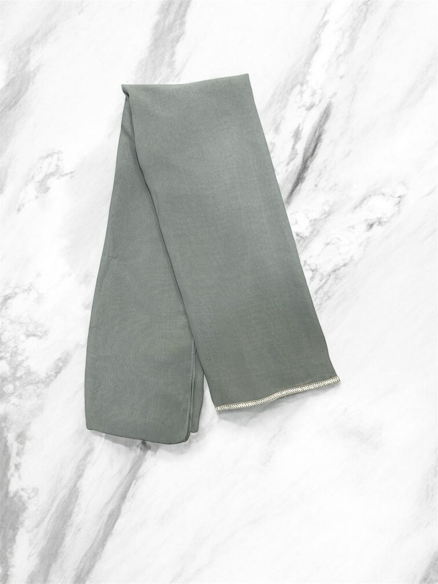 Fidda Grey abaya shawl