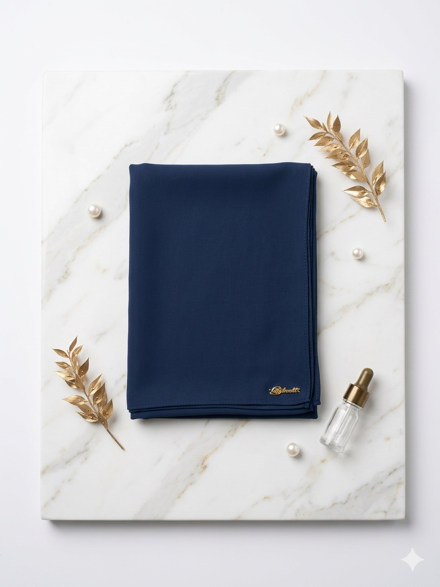 Graceful chiffon shawls with a soft, flowy drape. Light and airy, perfect for everyday wear or special occasions, finished with a subtle logo for a touch of understated elegance.