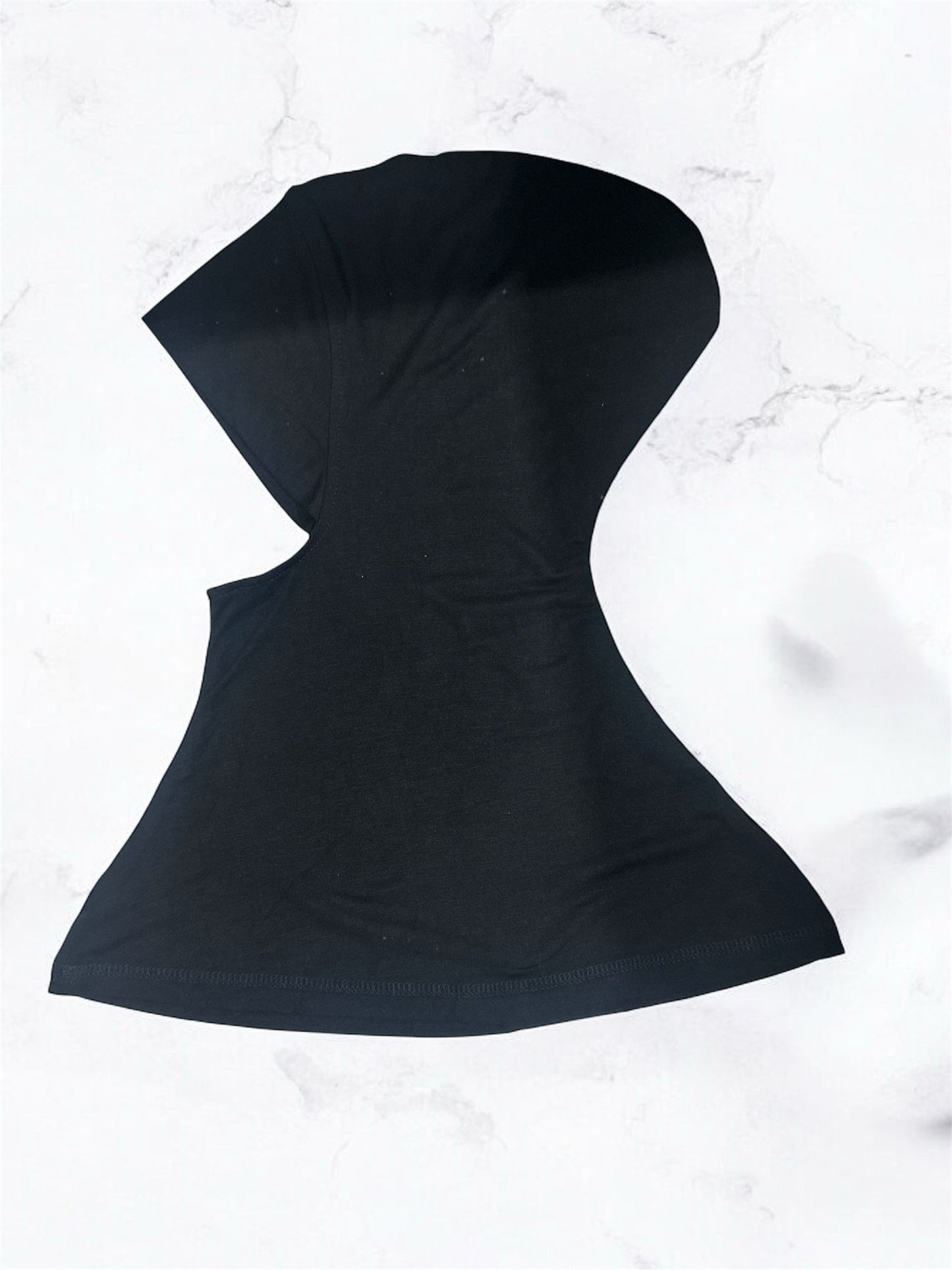 Experience effortless comfort and seamless styling with this elegant long inner shawl, designed with a modern chinless cut for a smooth and natural fit. Crafted from soft, breathable fabric, it provides comfortable coverage while ensuring a neat and polished look throughout the day.