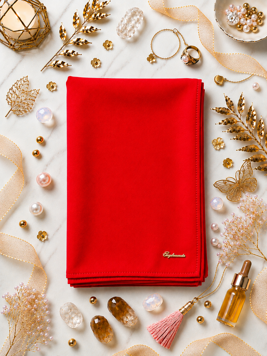 Graceful chiffon shawls with a soft, flowy drape. Light and airy, perfect for everyday wear or special occasions, finished with a subtle logo for a touch of understated elegance.