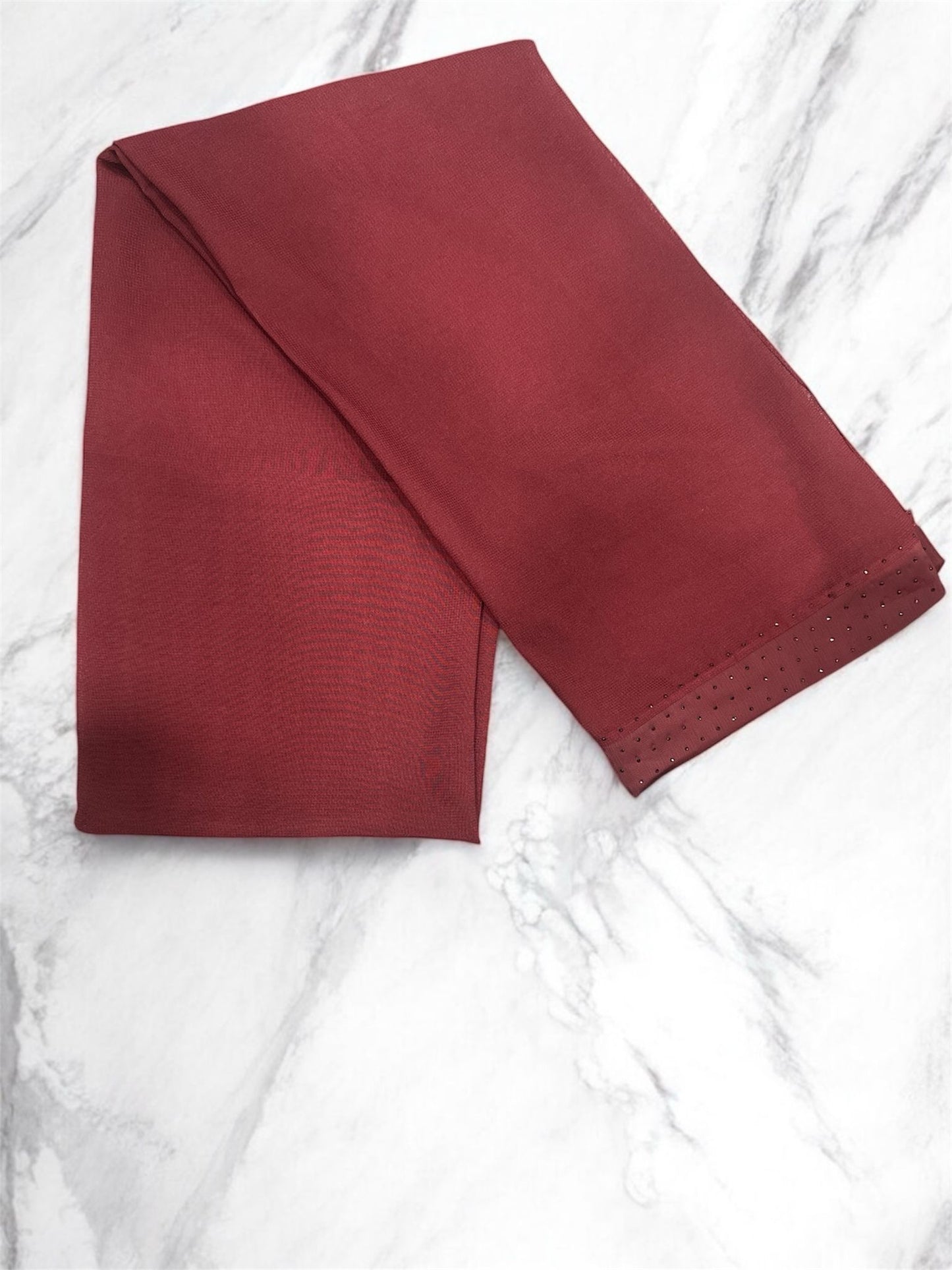 Marroon Lamura Shawl